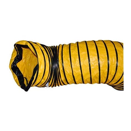 Heat Wagon Heat Wagon 30" Dia. Recirculation Inlet Heater Duct, 25'L, Yellow WDD3025